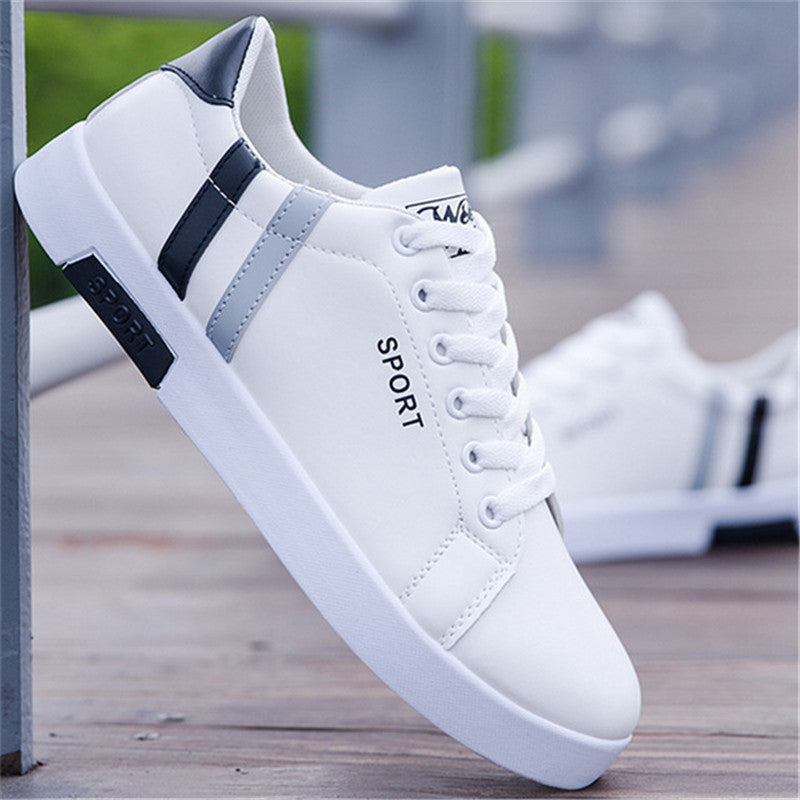 Men vulcanized Flats shoes fashion students white board shoes men trend of breathable shoes sneakers basket zapatos Driving 2019