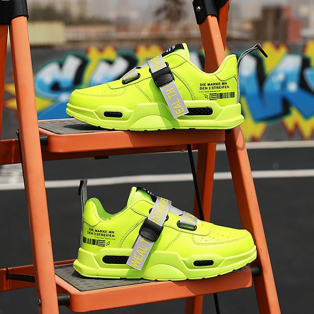 Platform Sneakers Men Wear-resistant Vulcanized Shoes Boys Brand Running Shoes Man Sneaker male tennis Super star