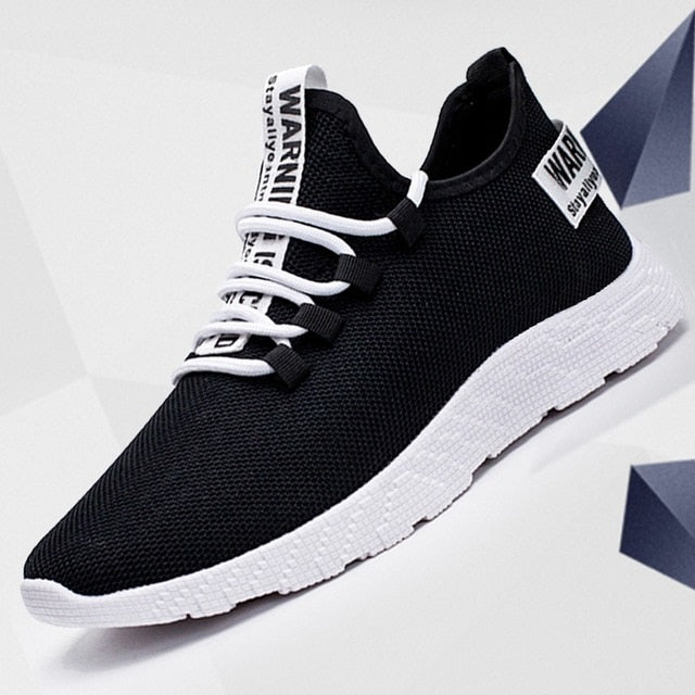 SHUJIN Men Sneakers Breathable Casual No-slip Men Vulcanize Shoes Male Air Mesh Lace up Wear-resistant Shoes tenis masculino