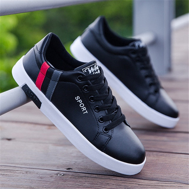 Men vulcanized Flats shoes fashion students white board shoes men trend of breathable shoes sneakers basket zapatos Driving 2019