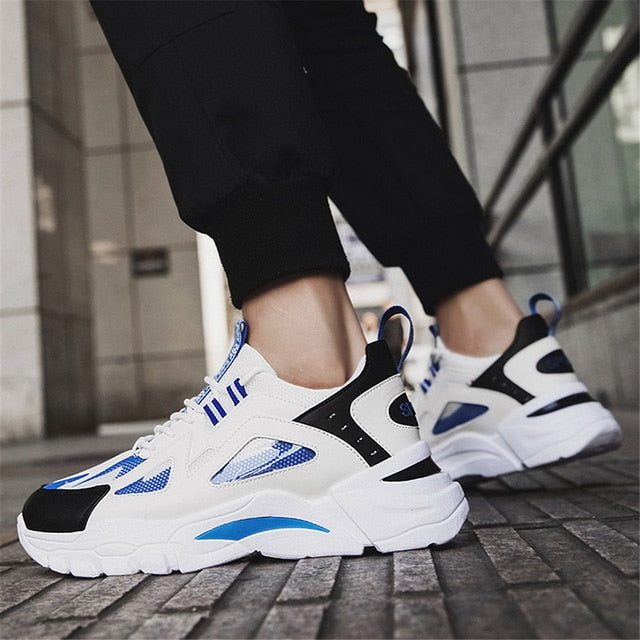 LASPERAL New Men Casual Shoes Lac-Up Men Shoes Winter Fashion Female Clunky Sneaker Casual Platform High Heel Dad Shoes 39-44